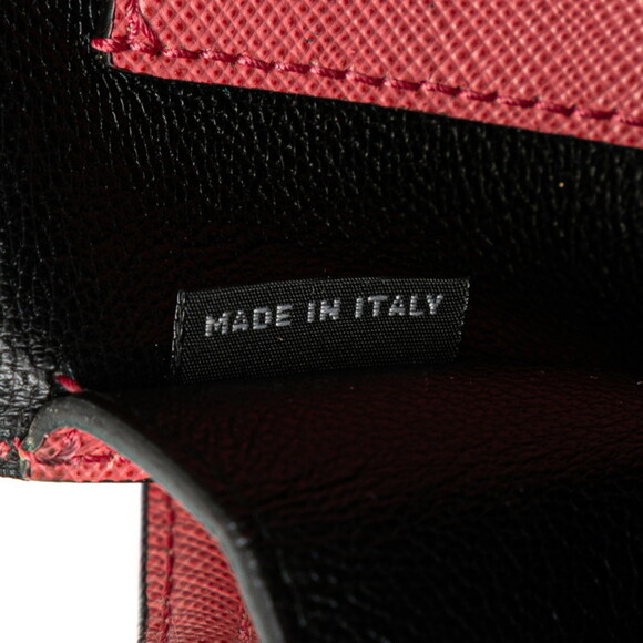 PRADA Pink Leather Saffiano Shoulder Bag - Picture 9 of 11